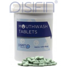 Disifin Antiseptic Mouthwash Mint Effervescent Tablets – Green (Tub of 1000)